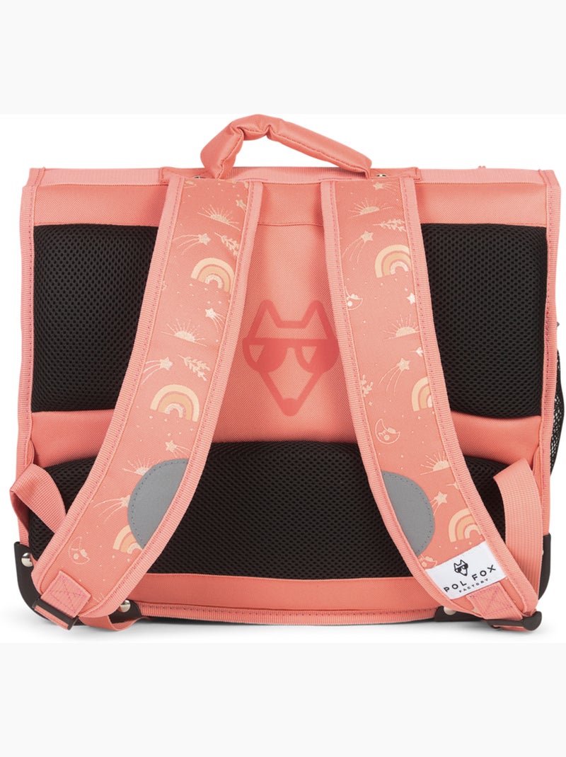 Cartable fille POL FOX Moon rose Rose pâle - Kiabi