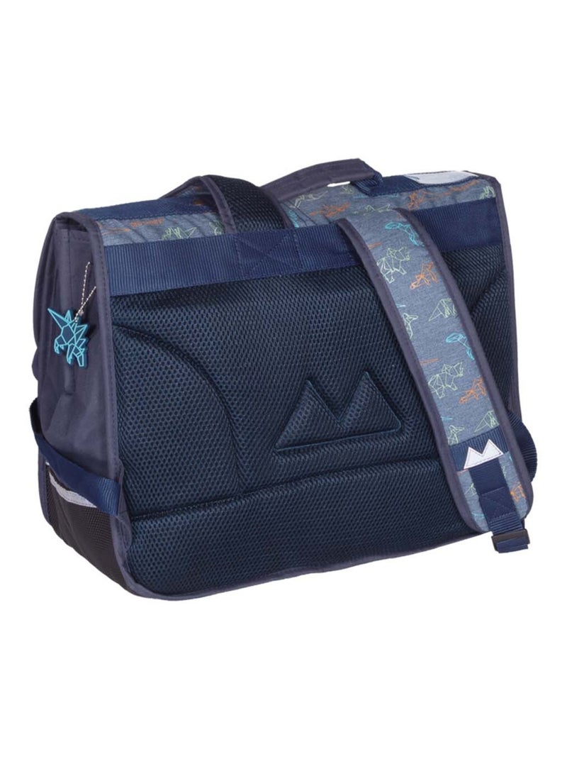Cartable garçon POIDS PLUME Jurassic 38 cm Bleu marine - Kiabi