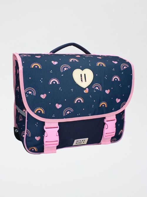 Cartable imprimé arc-en-ciel - Kiabi