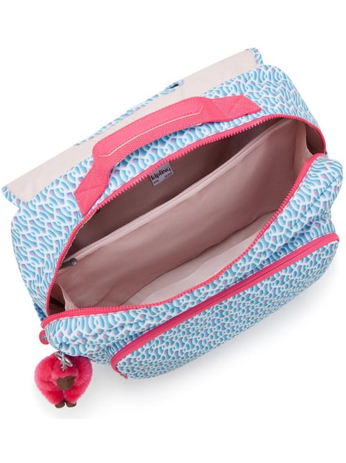 Cartable Kipling Codie en polyester recyclé imprimé géométrique - Kiabi