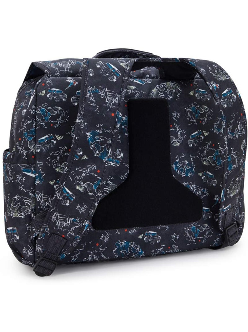 Cartable Kipling CODIE L - 41 CM (Jungle Fun Race) Noir Bleu - Kiabi