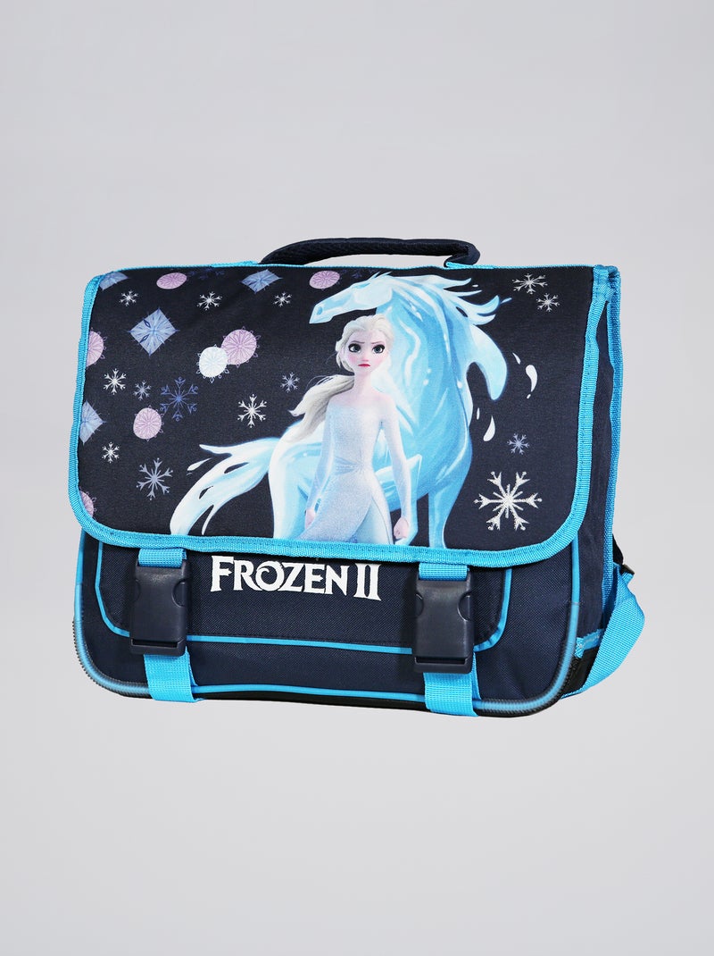 Cartable 'La Reine des Neiges' bleu - Kiabi
