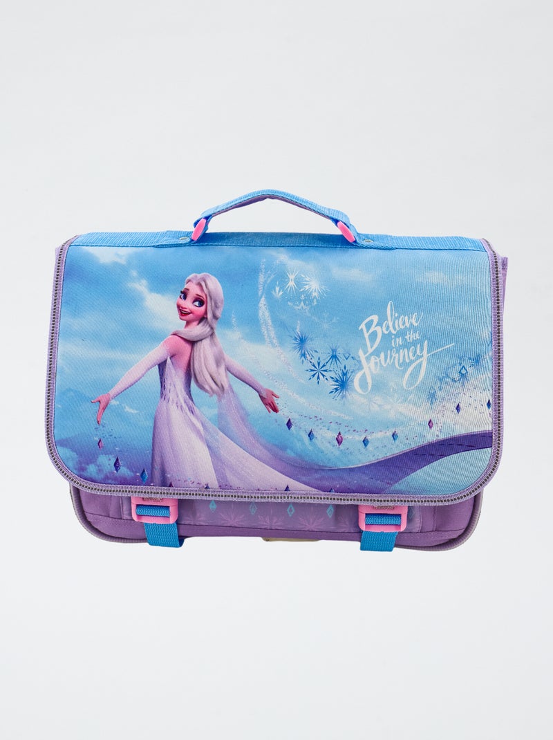 Cartable 'La reine des neiges' Violet - Kiabi