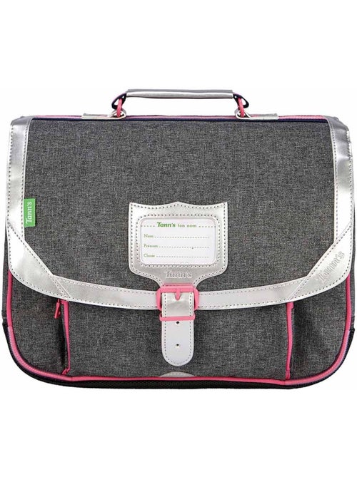 Cartable Les Chinés Suzon Tann's 35 cm avec fermeture à rabat - Kiabi Cartable Les Chinés Suzon Tann's 35 cm avec fermeture à rabat - Kiabi