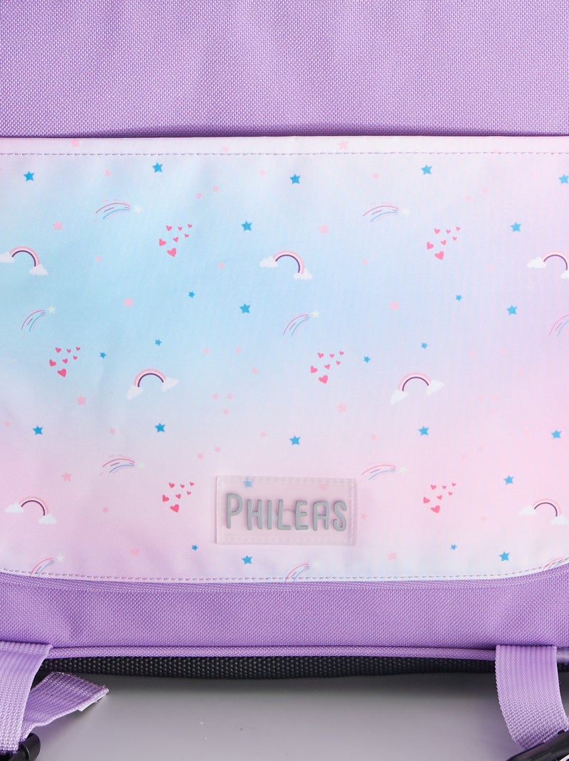 Cartable 'licorne' Violet - Kiabi
