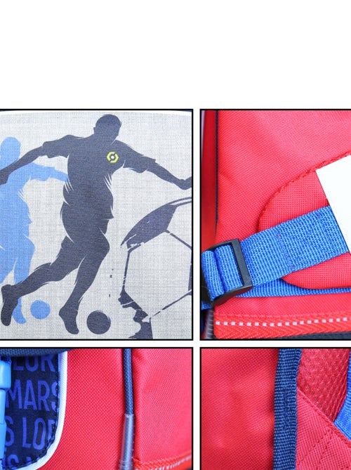 Cartable Ligue 1 football 38 cm à 2 compartiments – Bagtrotter - Kiabi Cartable Ligue 1 football 38 cm à 2 compartiments – Bagtrotter - Kiabi