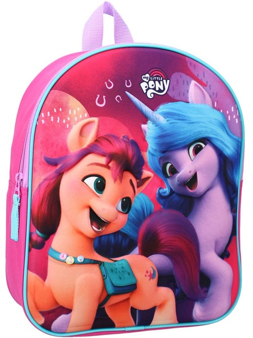 Cartable maternelle 32 cm 'My Little Pony' imprimé multicolore – Kiabi - Kiabi Cartable maternelle 32 cm 'My Little Pony' imprimé multicolore – Kiabi - Kiabi