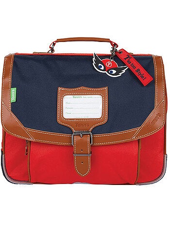 Cartable maternelle Arthur bicolore 32 cm réfléchissant imperméable Tann's
