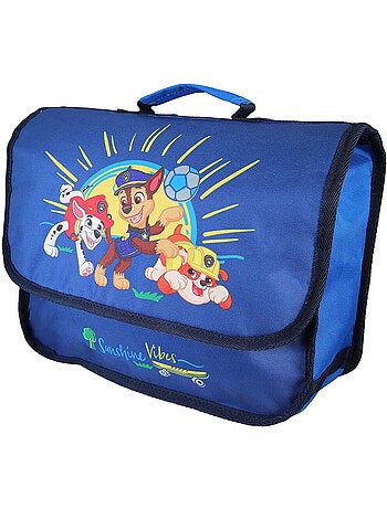 Cartable maternelle Pat’ Patrouille bleu 1 compartiment