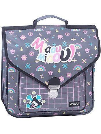 Cartable maternelle synthétique CHACHA 2 compartiments