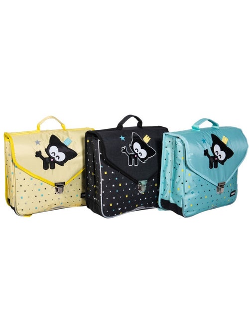 Cartable motif chat synthétique brillant La boutique des toons - Kiabi