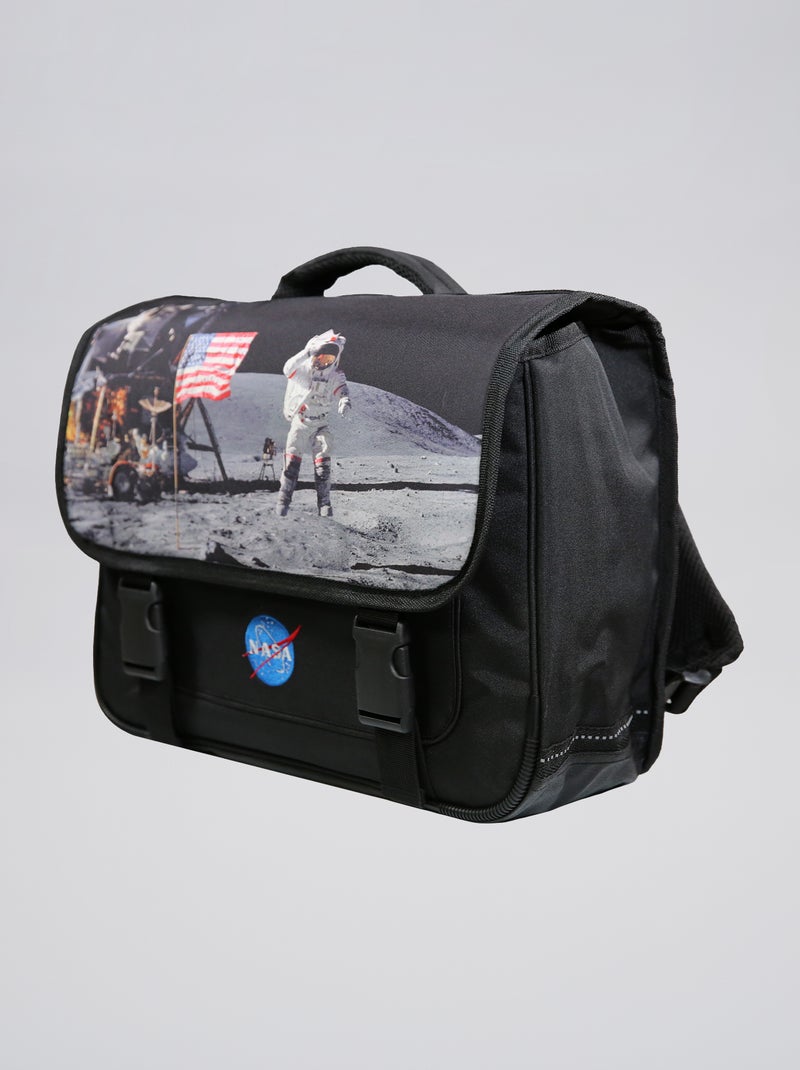 Cartable 'NASA' noir - Kiabi