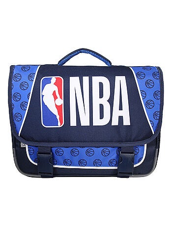Cartable NBA 38cm 2 compartiments bleu marine - Bagtrotter