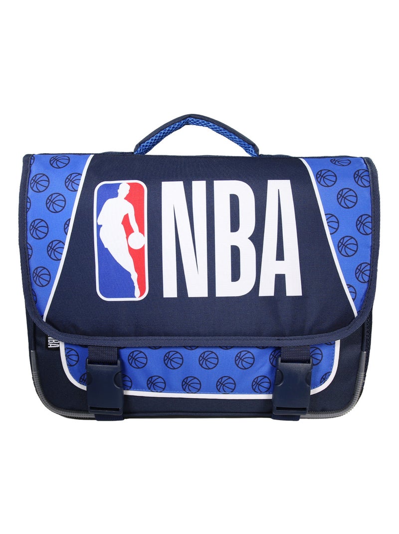 Cartable NBA 38cm 2 compartiments bleu marine - Bagtrotter Bleu marine - Kiabi