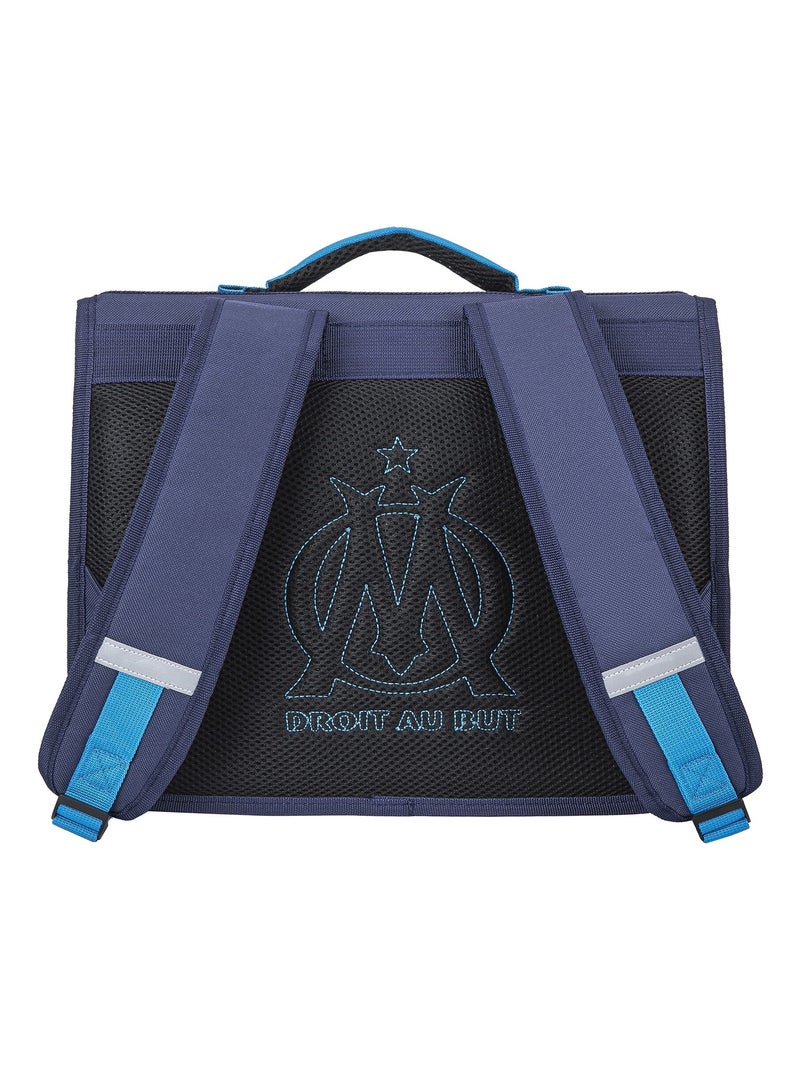 Cartable OM - Collection officielle Olympique de Marseille Bleu - Kiabi