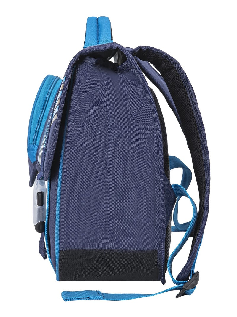 Cartable OM - Collection officielle Olympique de Marseille Bleu - Kiabi