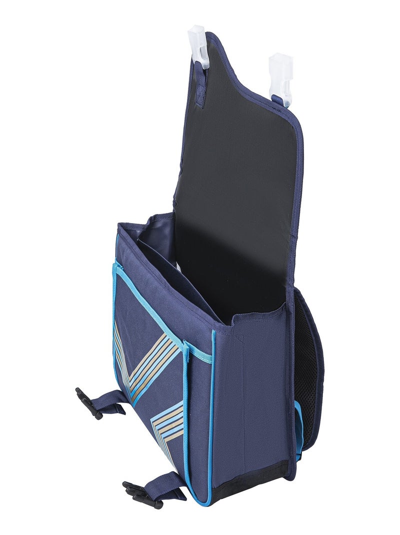 Cartable OM - Collection officielle Olympique de Marseille Bleu - Kiabi