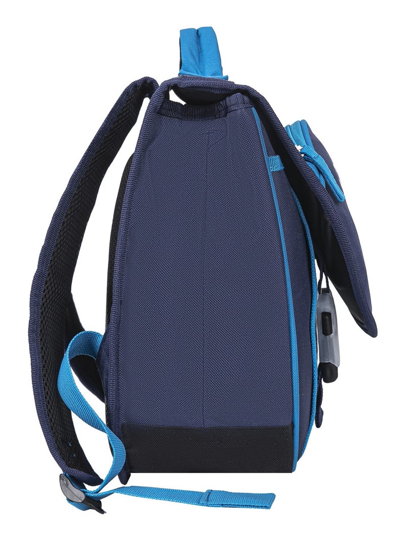 Cartable OM - Collection officielle Olympique de Marseille Bleu - Kiabi