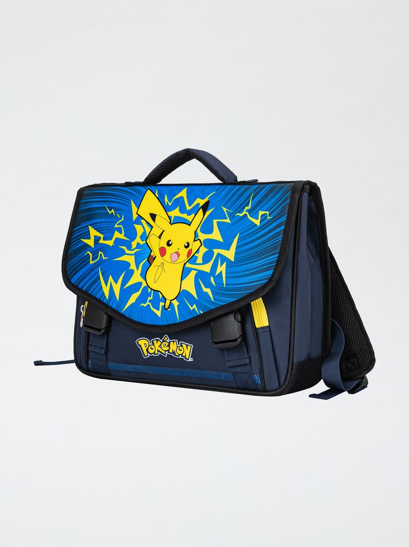 Cartable 'Pokemon' bleu - Kiabi