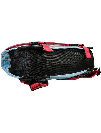 Cartable POL FOX Strawberry 38 cm réversible rose et bleu