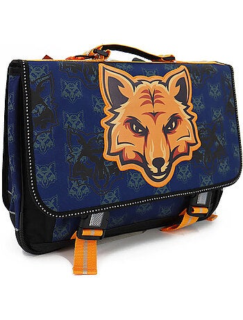 Cartable pour enfant Renard 2 compartiments 41 CM