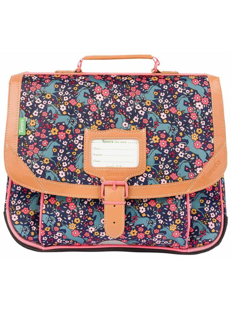 Cartable primaire 35 cm 'Tann's Alba' motifs fantaisie multicolores – Tann's Multicolore - Kiabi