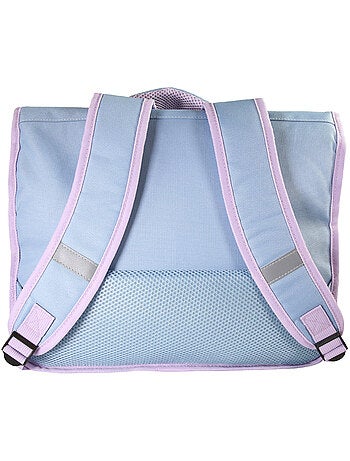 Cartable primaire 38cm La Reine des Neiges Disney bleu - 2 compartiments Bagtrotter