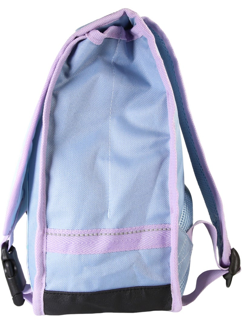 Cartable primaire 38cm La Reine des Neiges Disney bleu - 2 compartiments Bagtrotter Turquoise - Kiabi