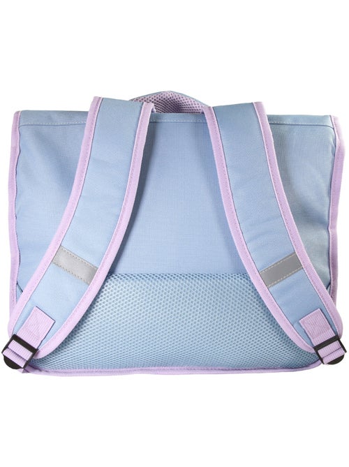 Cartable primaire 38cm La Reine des Neiges Disney bleu - 2 compartiments Bagtrotter - Kiabi