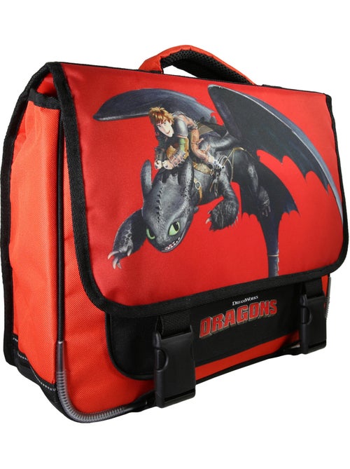 Cartable primaire garçon 38 cm 2 compartiments DRAGONS rouge et noir - Kiabi Cartable primaire garçon 38 cm 2 compartiments DRAGONS rouge et noir - Kiabi