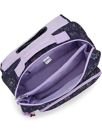 Cartable primaire imprimé licorne polyester Kipling