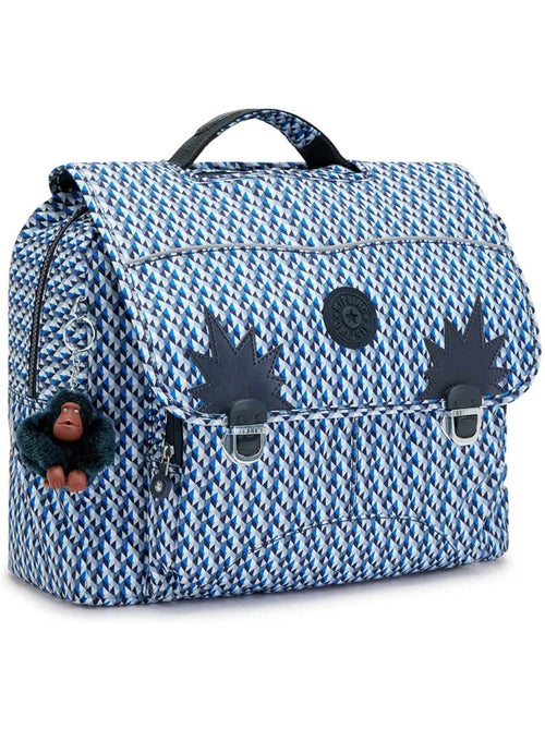 Cartable primaire Kipling Iniko 40 cm, Boy Geo, 2 compartiments zippés - Kiabi Cartable primaire Kipling Iniko 40 cm, Boy Geo, 2 compartiments zippés - Kiabi