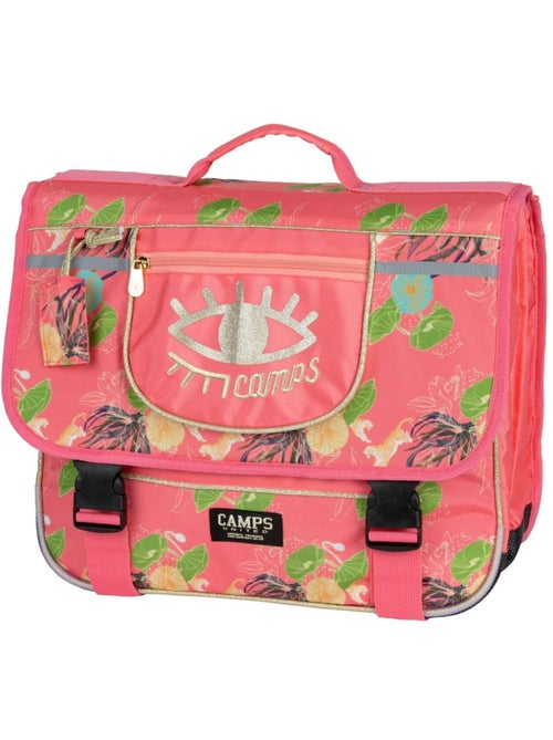 Cartable primaire synthétique motif floral Camps - Kiabi