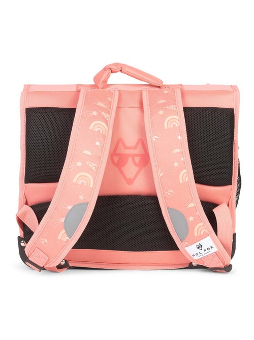 Cartable réversible 38 cm POL FOX MOONLIGHT rose corail - Kiabi Cartable réversible 38 cm POL FOX MOONLIGHT rose corail - Kiabi