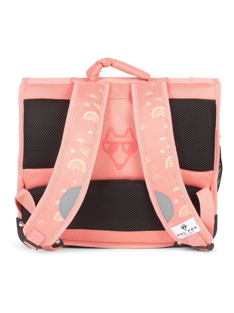Cartable réversible 38 cm POL FOX MOONLIGHT rose corail Multicolore - Kiabi