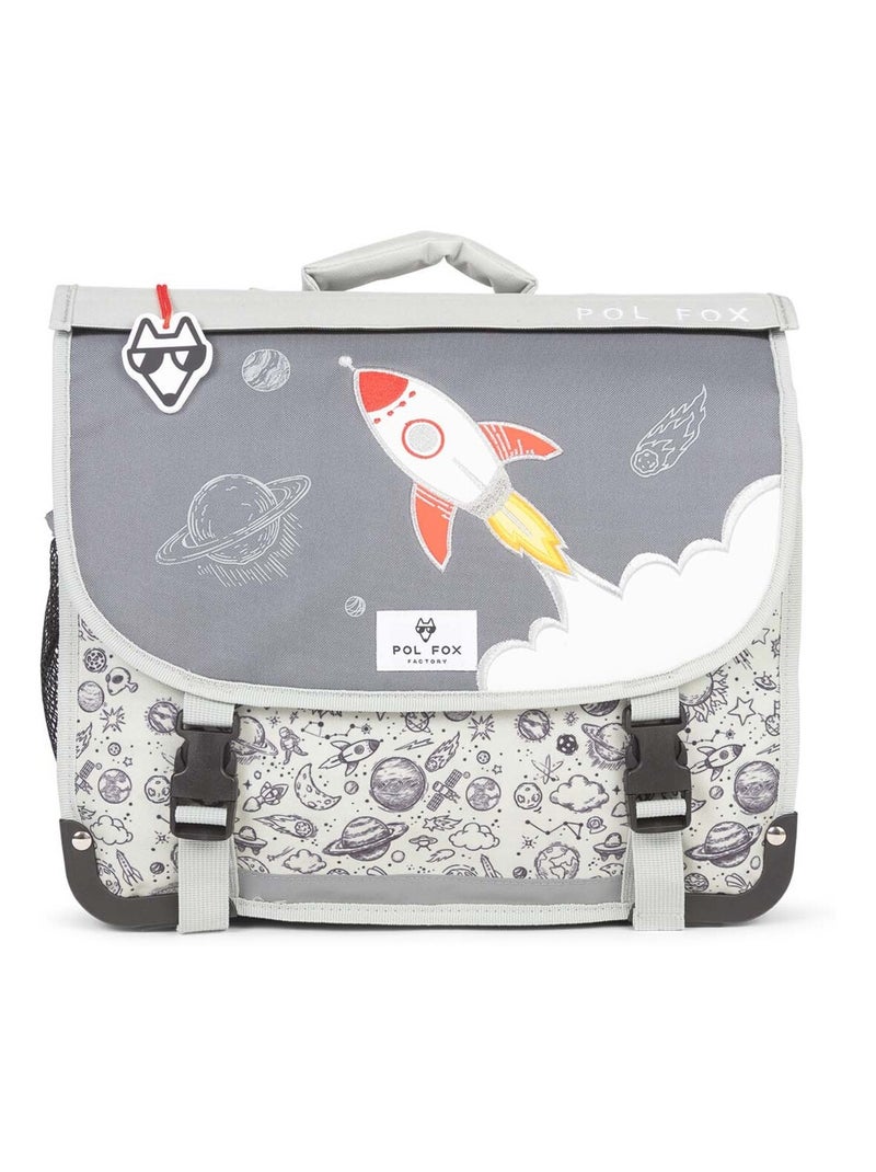 Cartable réversible 38 cm POL FOX ROCKET gris Multicolore - Kiabi