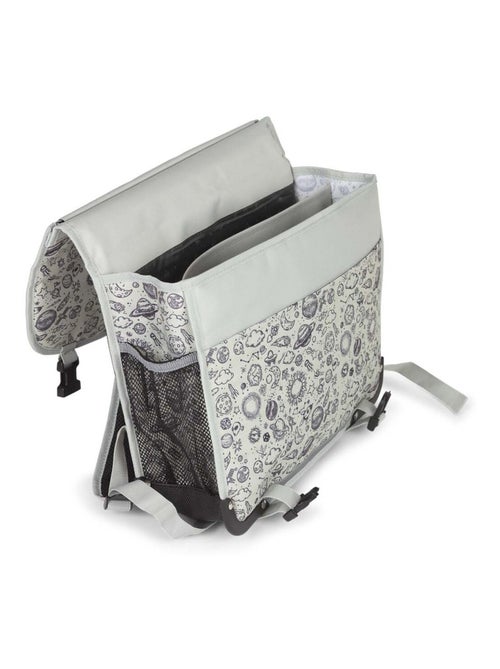 Cartable réversible 38 cm POL FOX ROCKET gris - Kiabi