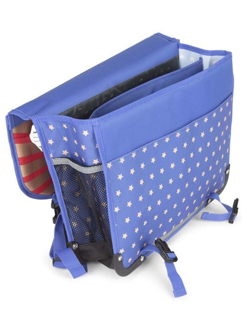 Cartable réversible garçon POL FOX Catch bleu 38 cm - Kiabi