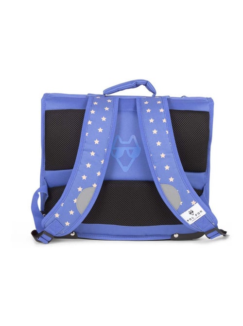 Cartable réversible garçon POL FOX Catch bleu 38 cm - Kiabi