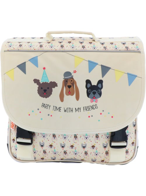 Cartable rigide Animaux avec rabat PARTY TIME 36 cm LA_BOUTIQUE_DES_TOONS - Kiabi Cartable rigide Animaux avec rabat PARTY TIME 36 cm LA_BOUTIQUE_DES_TOONS - Kiabi
