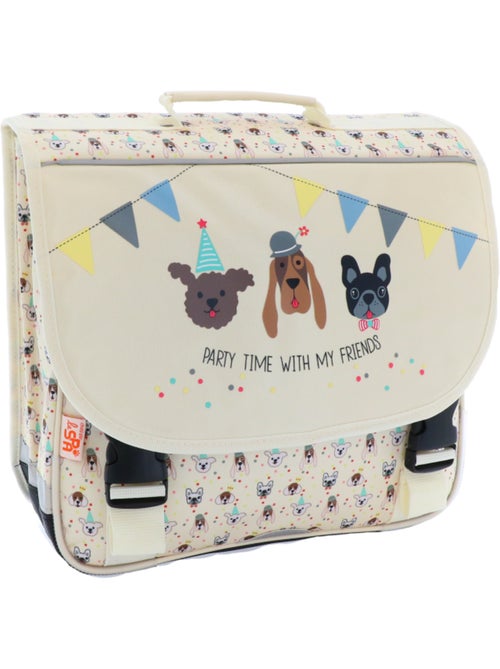 Cartable rigide Animaux avec rabat PARTY TIME 36 cm LA_BOUTIQUE_DES_TOONS - Kiabi Cartable rigide Animaux avec rabat PARTY TIME 36 cm LA_BOUTIQUE_DES_TOONS - Kiabi