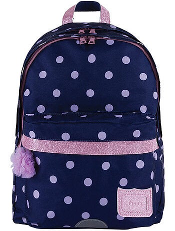 Cartable Romy L 2 compartiments 41x31x17 cm à pois Tann's