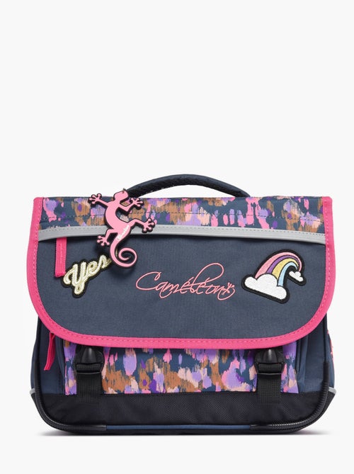 Cartable scolaire 35 cm Ligne Basic Caméléon. Intérieur 2 compartiments - Maternelle et CP - Kiabi
