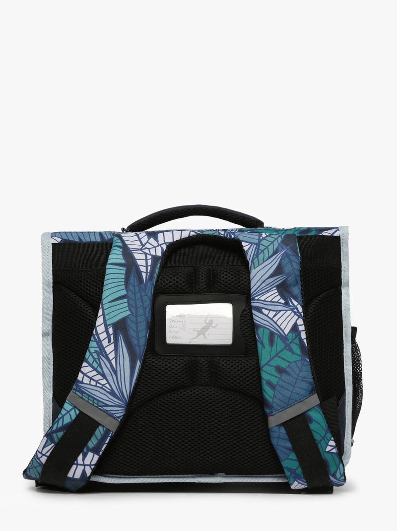 Cartable scolaire 35 cm Ligne Basic Caméléon. Intérieur 2 compartiments - Maternelle et CP Noir Bleu marine Noir - Kiabi