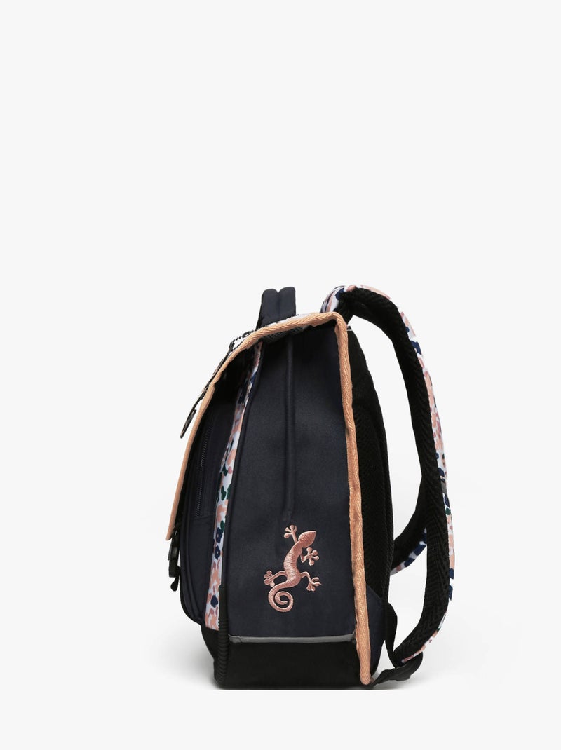 Cartable scolaire 35 cm Ligne Basic Caméléon. Intérieur 2 compartiments - Maternelle et CP Noir Rose clair - Kiabi