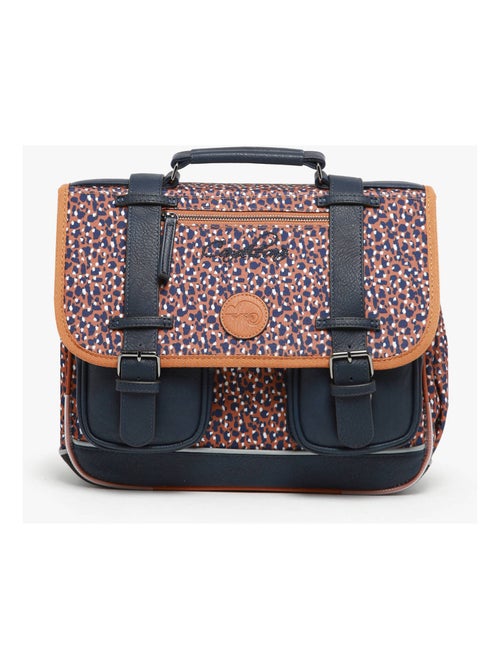 Cartable scolaire 35cm Caméléon Vintage Fantasy avec 2 compartiments - CP - Kiabi