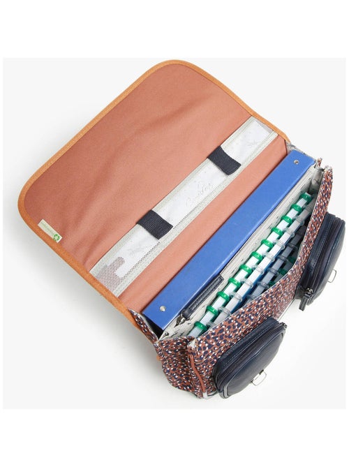 Cartable scolaire 35cm Caméléon Vintage Fantasy avec 2 compartiments - CP - Kiabi