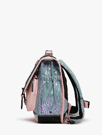 Cartable scolaire 35cm Caméléon Vintage Fantasy avec 2 compartiments - CP