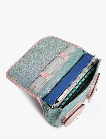 Cartable scolaire 35cm Caméléon Vintage Fantasy avec 2 compartiments - CP
