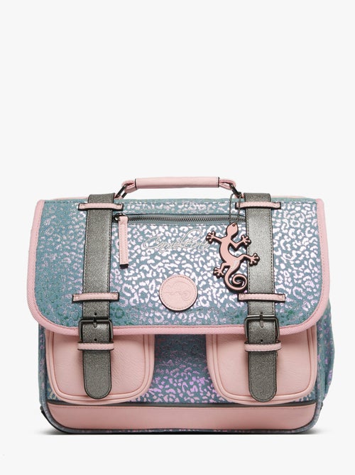 Cartable scolaire 35cm Caméléon Vintage Fantasy avec 2 compartiments - CP - Kiabi